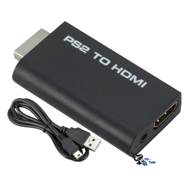 PS2 hann til HDMI hunn