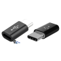 Adapter Micro-USB hunn til USB-C hann