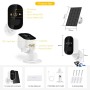 Besder trådløst kamera 2MP Solar