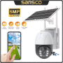 Sansco trådløst kamera 5MP Solar