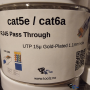 RJ45 modularplugger cat5e/cat6