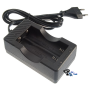 Batterilader for 18650 batterier