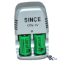 Batterilader for CR2 batterier